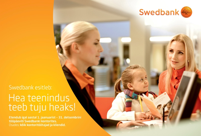 Client: Swedbank, Photographer: Margus Johanson